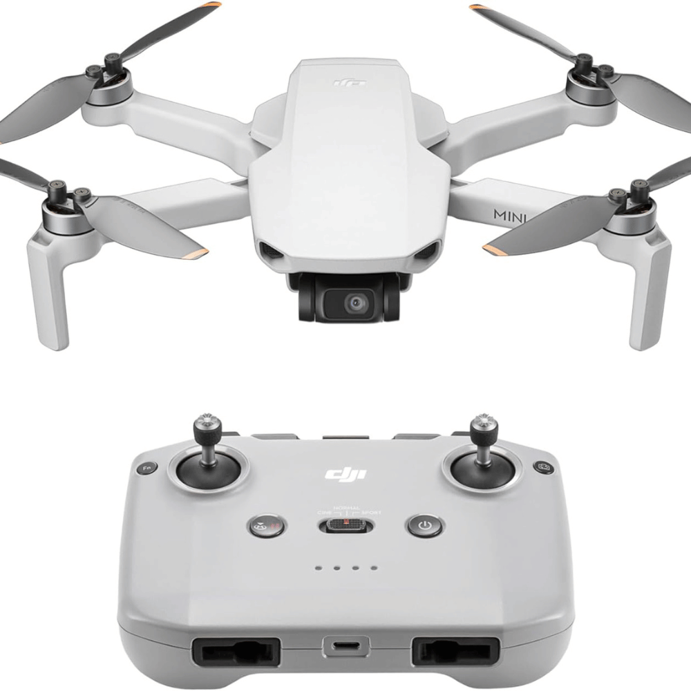 DJI Mini 4K, Drone Caméra 4K UHD, Moins de 249 g, Stabilisation de la Nacelle à 3 Axes, Transmission Vidéo sur 10 km, Retour Auto, Résistance au Vent, Temps de Vol max. de 31 min, C0, QuickShots